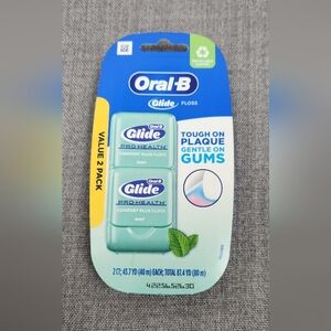 Oral B Glide Pro Health Comfort Plus Floss Mint 43.7YD Discontinued Original 2pk